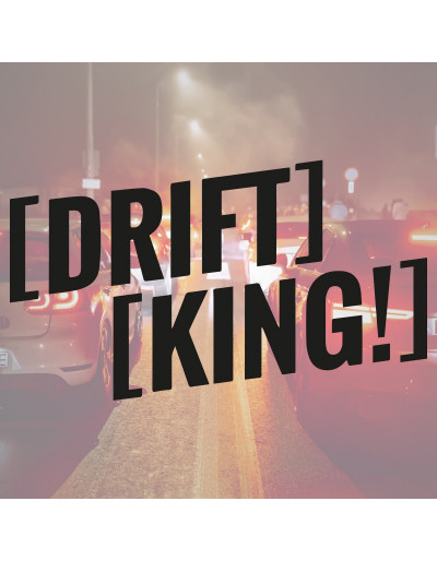 Drift King - Naklejka