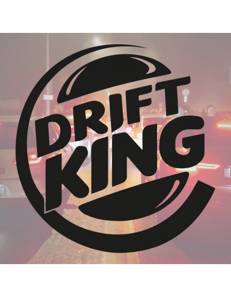 Drift King II - Naklejka